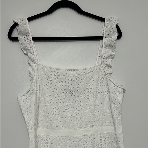 Banana Republic Eyelet White Dress - Picture 3 of 8